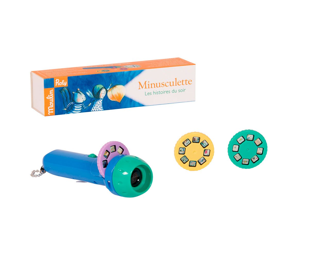 Lampe de poche projecteur d\\'histoires Minusculette