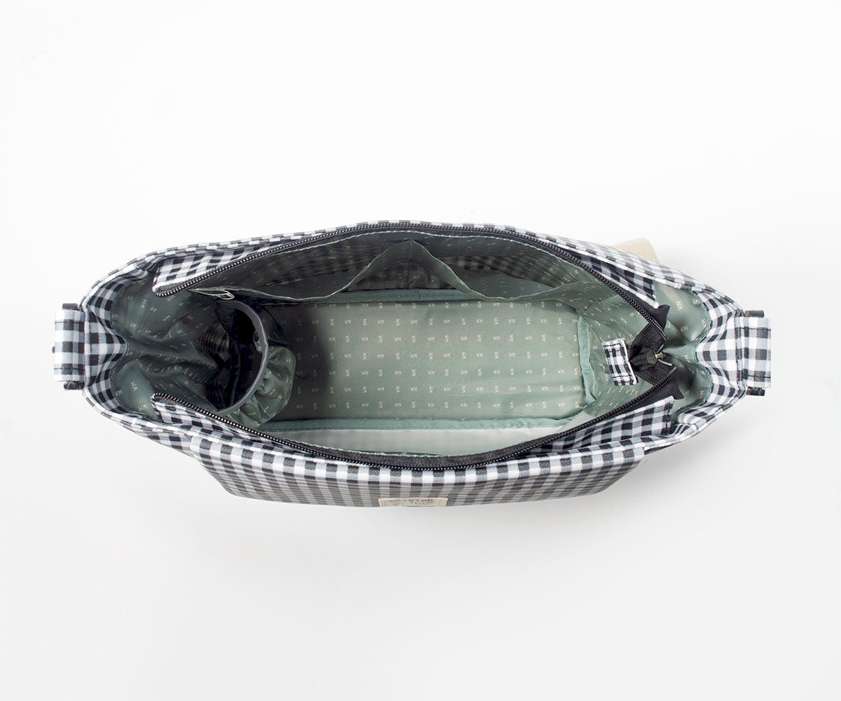 Sac Layette I Love Vichy Noir