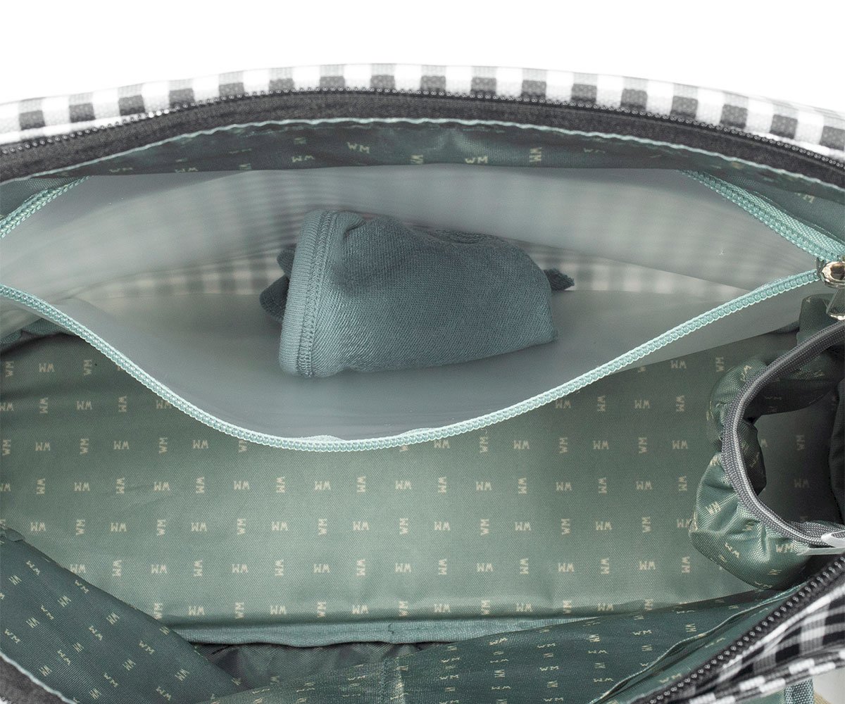 Sac Layette I Love Vichy Noir