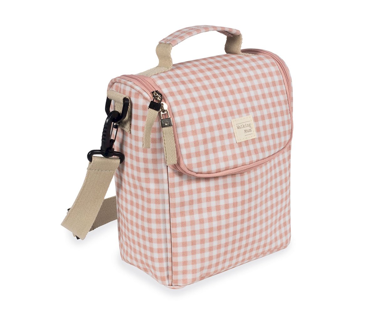 Bolsa Térmica para Biberones I Love Vichy Rosa