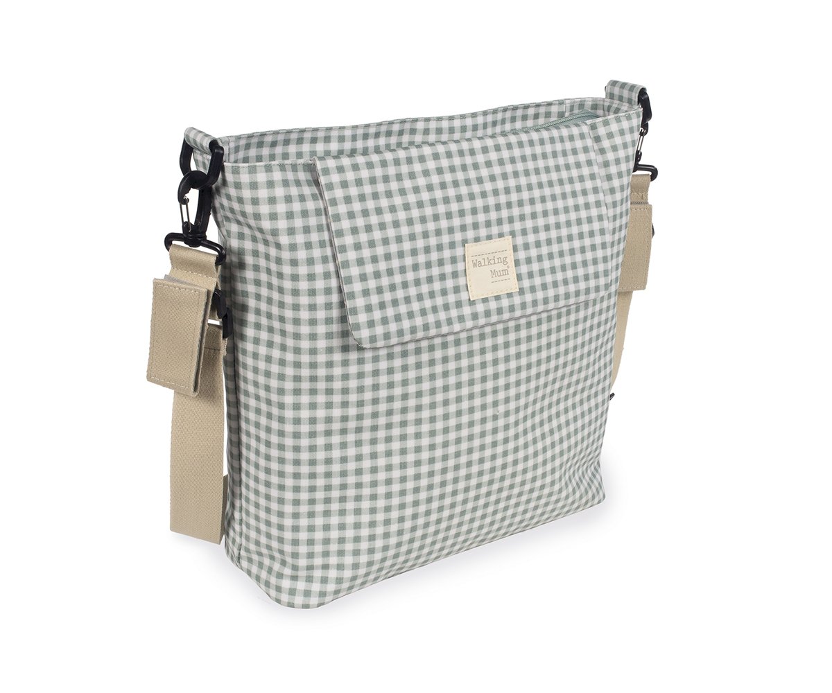 Sac Layette vert I love Vichy