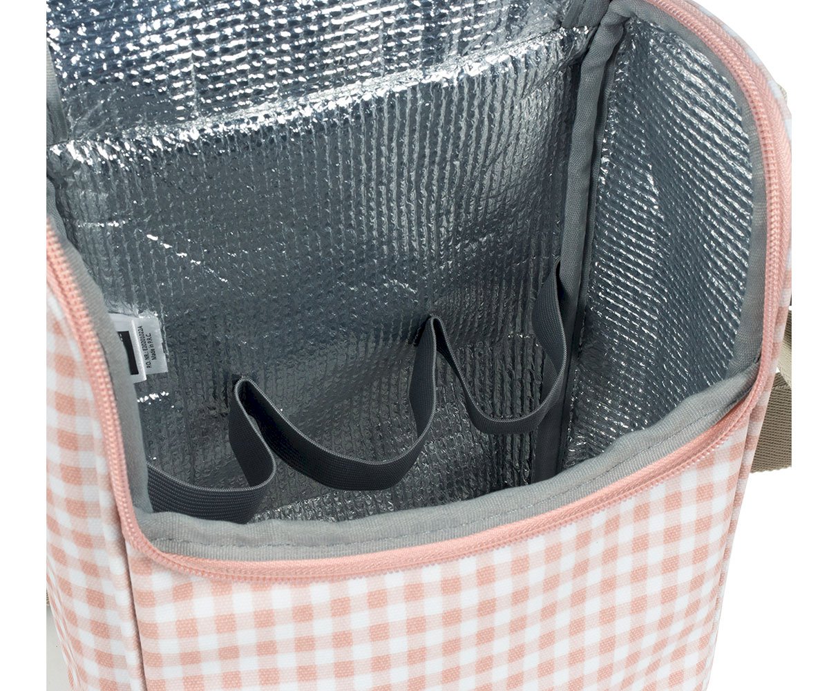 Bolsa Térmica para Biberones I Love Vichy Rosa