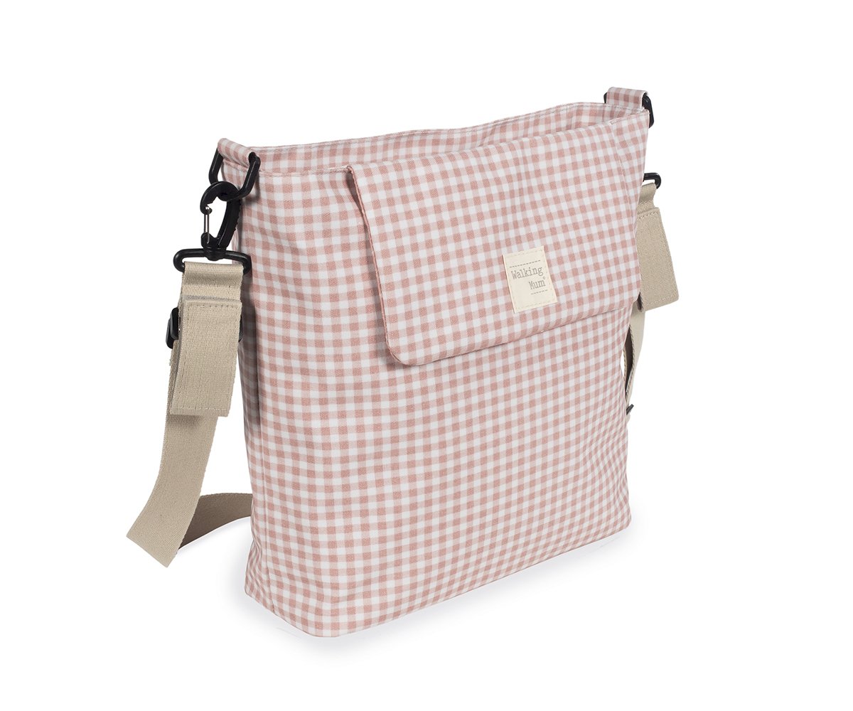 Bolsa Canastilla I love Vichy Rosa