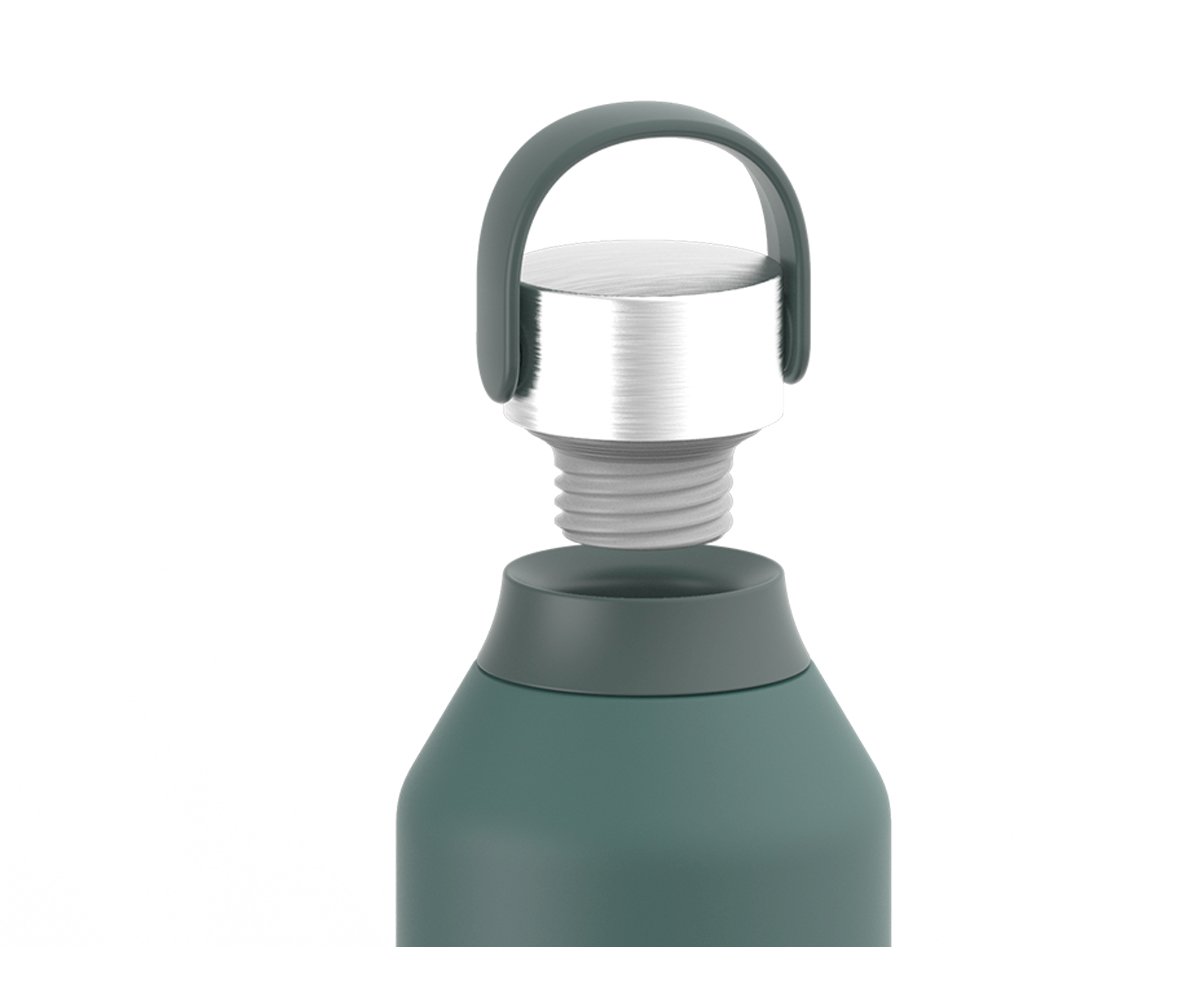 Botella Acero Inoxidable Serie 2 Verde Pino 500ml