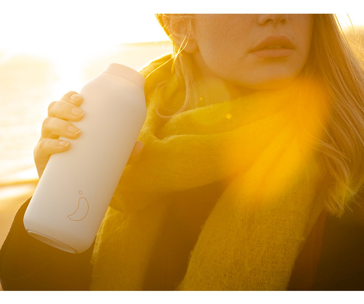 Botella Térmica Serie 2 Gris Granito 500ml