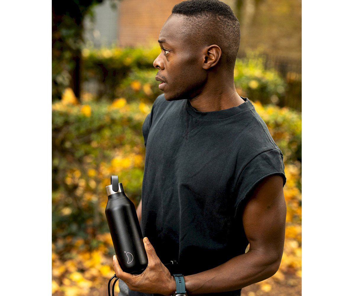 Botella Térmica Serie 2 Negra 500ml