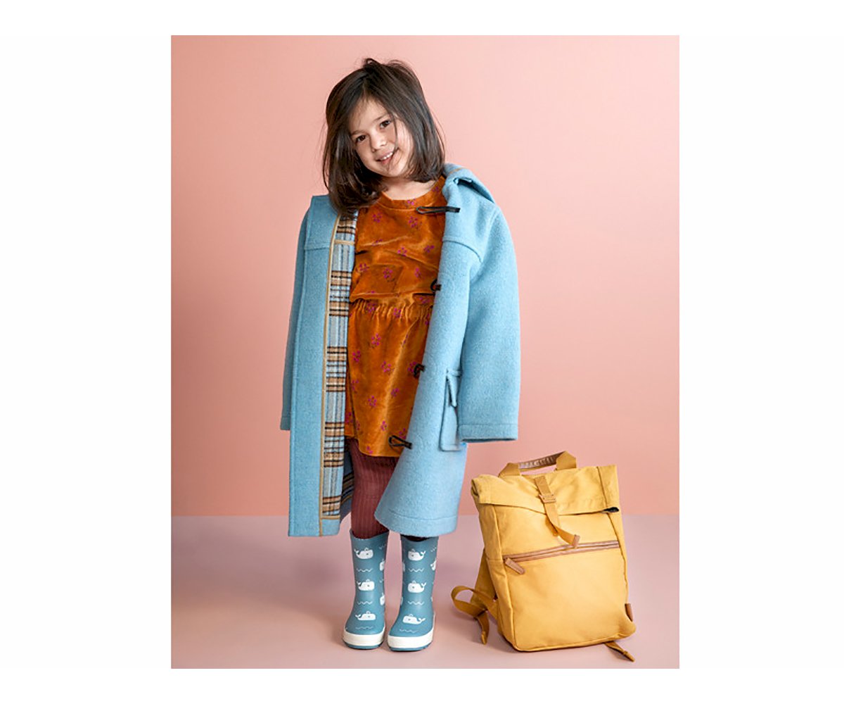 Mochila Mini Lisa Fresk Marrom