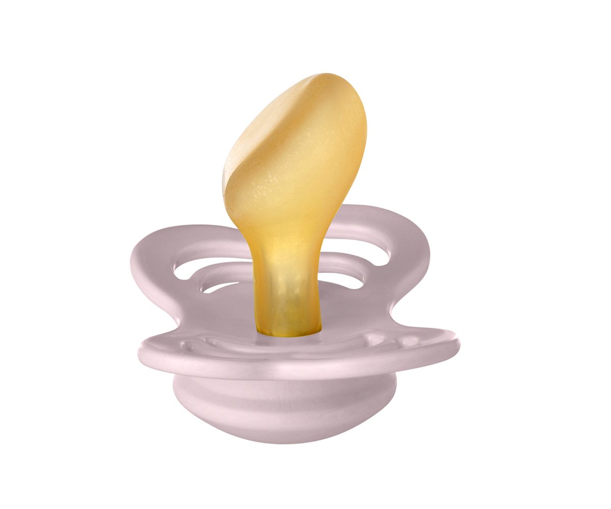 Pack 2 Succhietti BIBS Couture Pink Plum/Peach Lattice