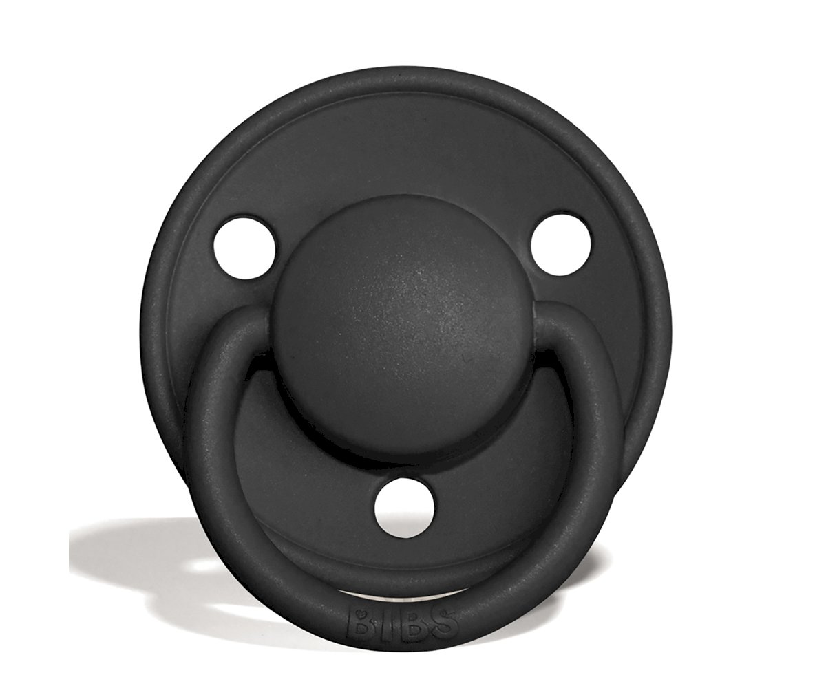 2 sucettes De Lux Cloud/Black Silicone