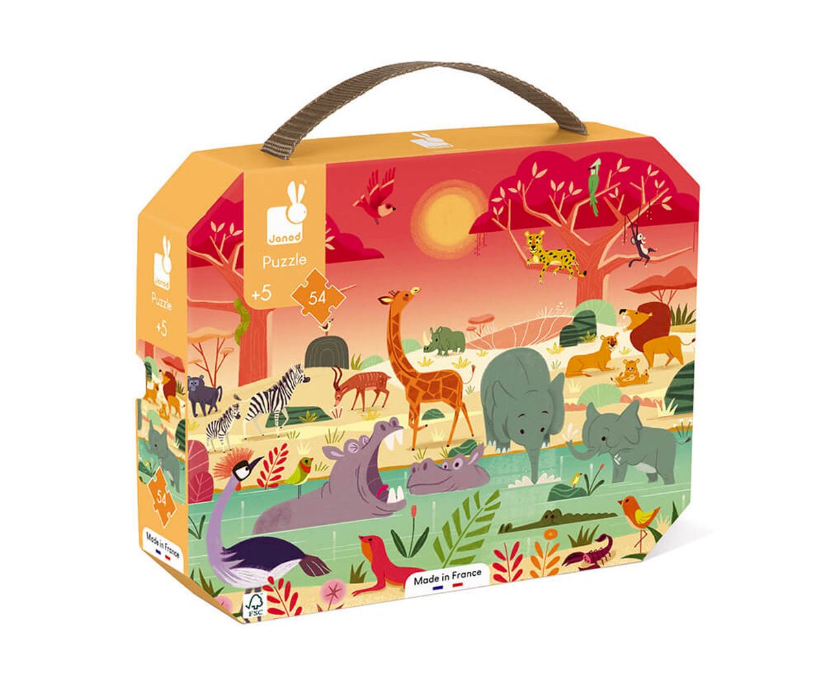 Puzzle La Reserva de Animales 54 Piezas