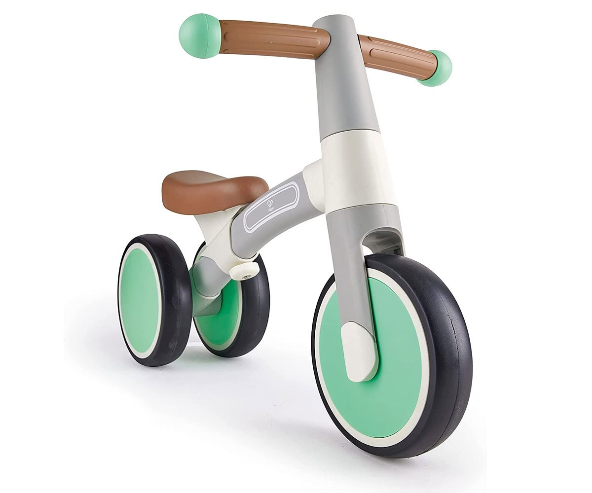 Minha 1º bicicleta de equilíbrio Vespa Verde