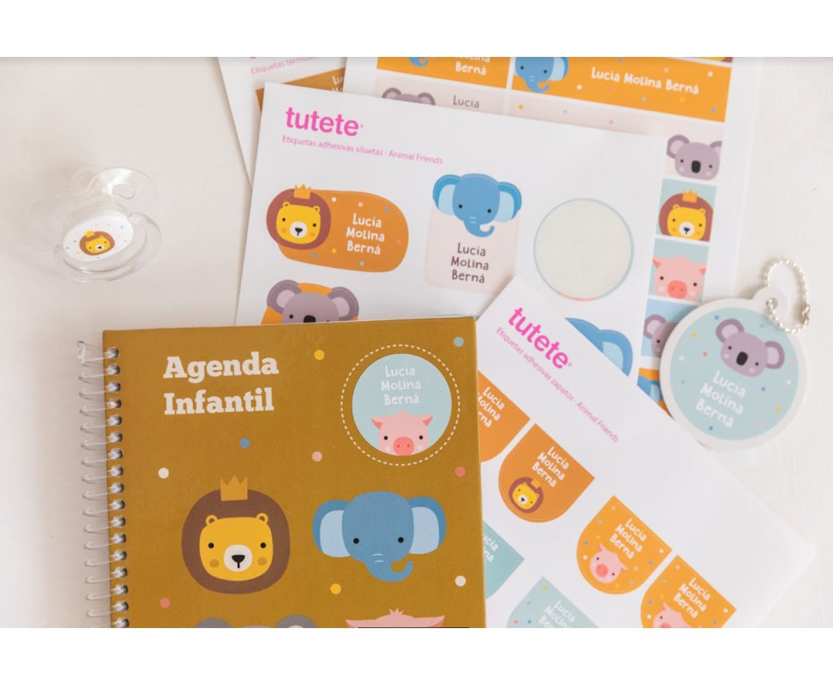 Pack Combi Animal Friends Termoadesive+Adesive