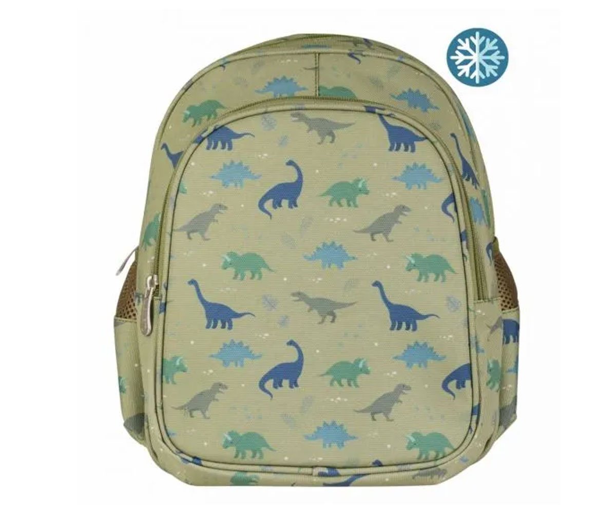 Mochila con Bolsillo Térmico Dinosaurios