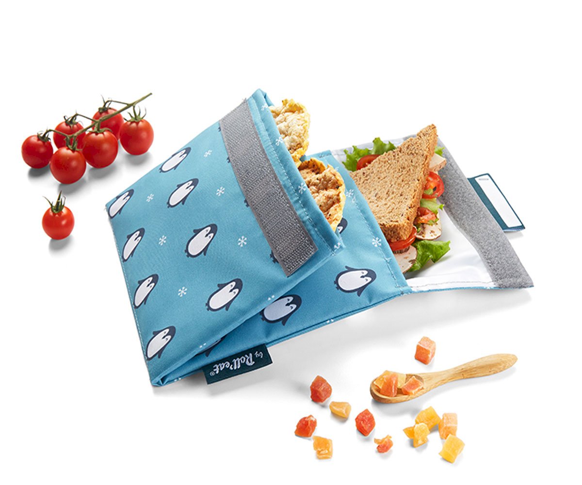 Porta Alimentos Snack n\'Go Pingüinos