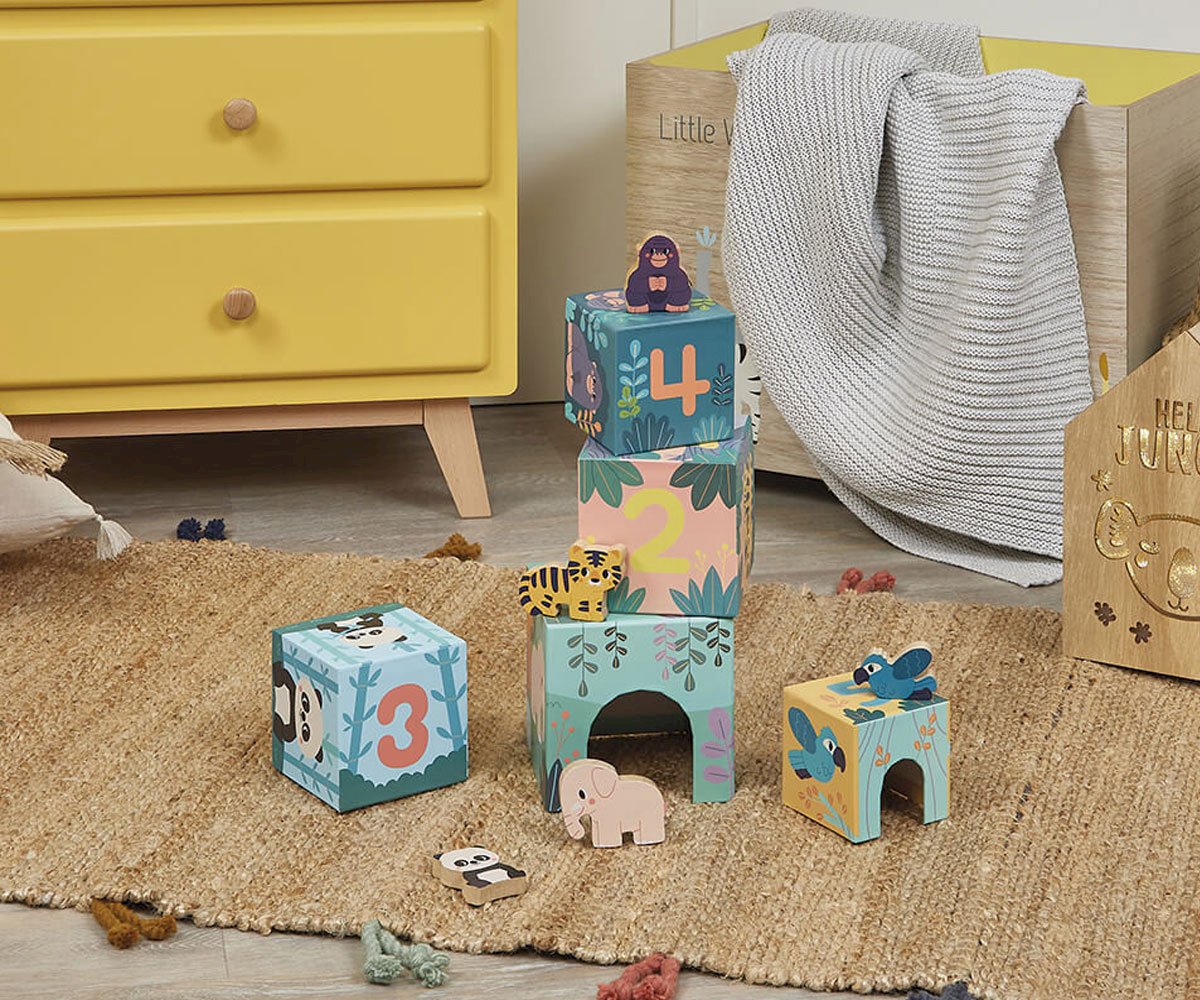 Animais Pirâmide Empilháveis