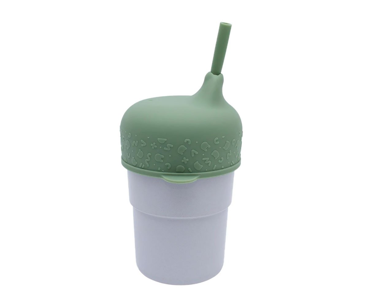Couvercle Sippie pour Gobelet en Silicone Sage