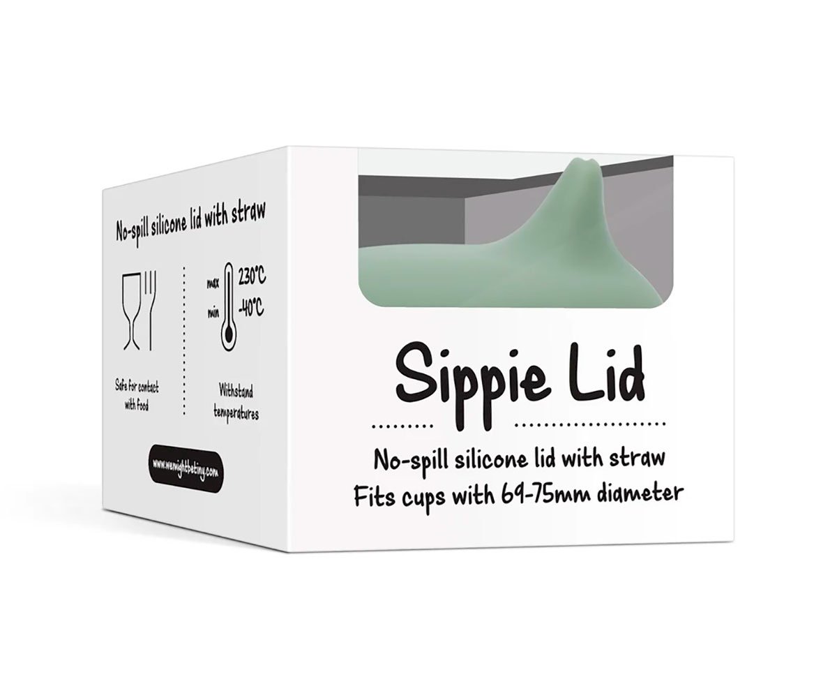 Couvercle Sippie pour Gobelet en Silicone Sage