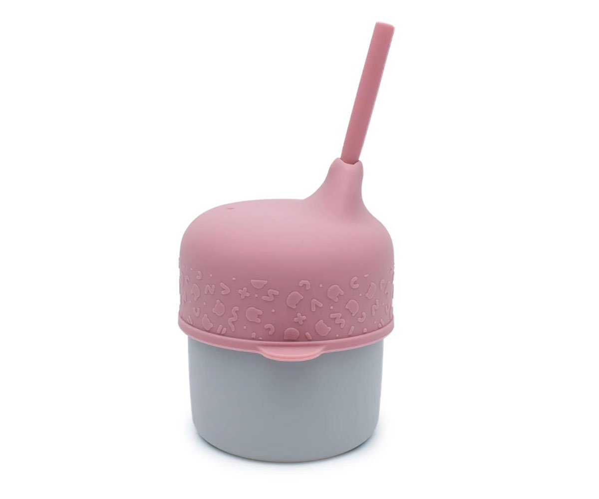 Tappo Silicone Sippie Dusty Rose