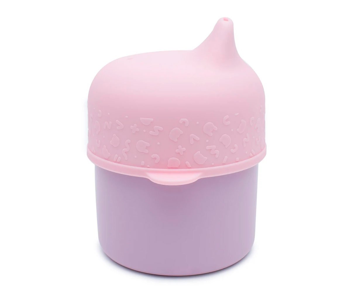 Couvercle Sippie pour gobelet en silicone Pink
