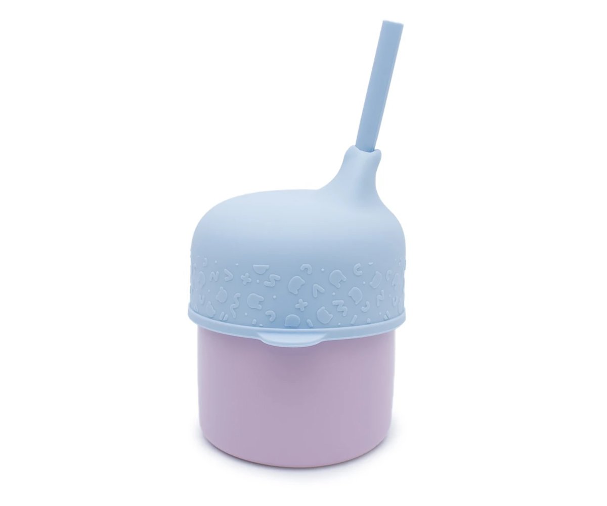 Couvercle Sippie pour Gobelet en Silicone Powder Blue