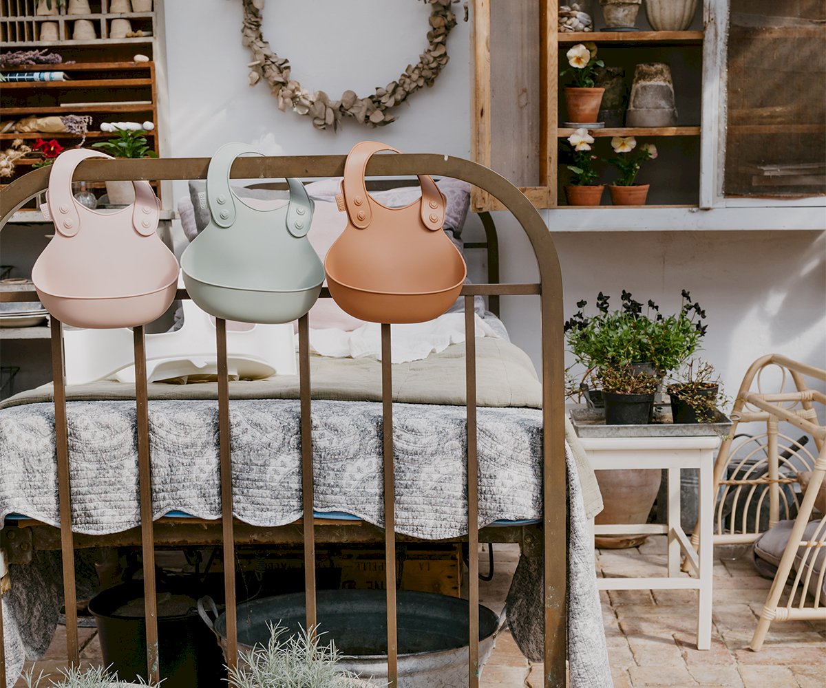 Babero Overall BIBS Blush