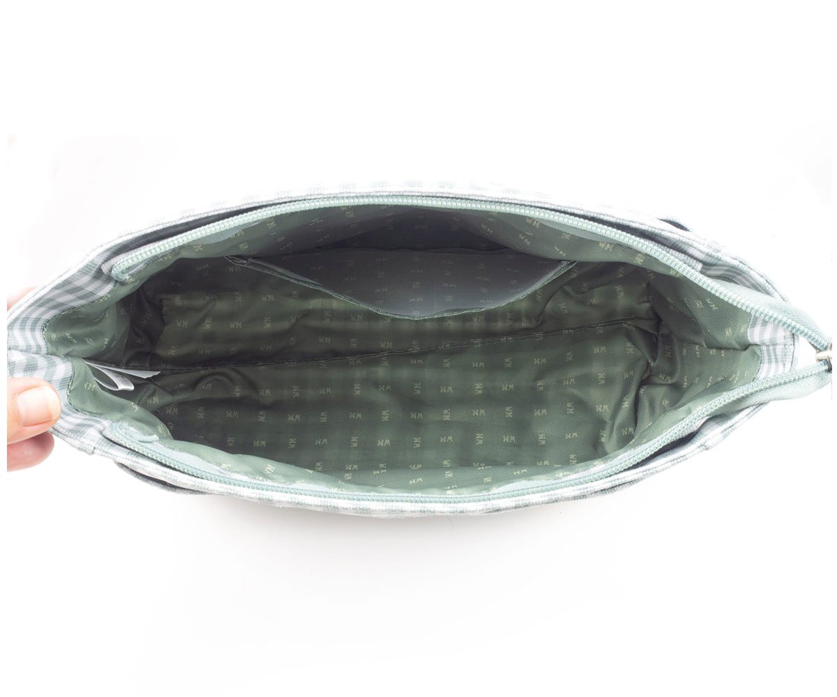 Trousse de toilette I Love Vichy Verte