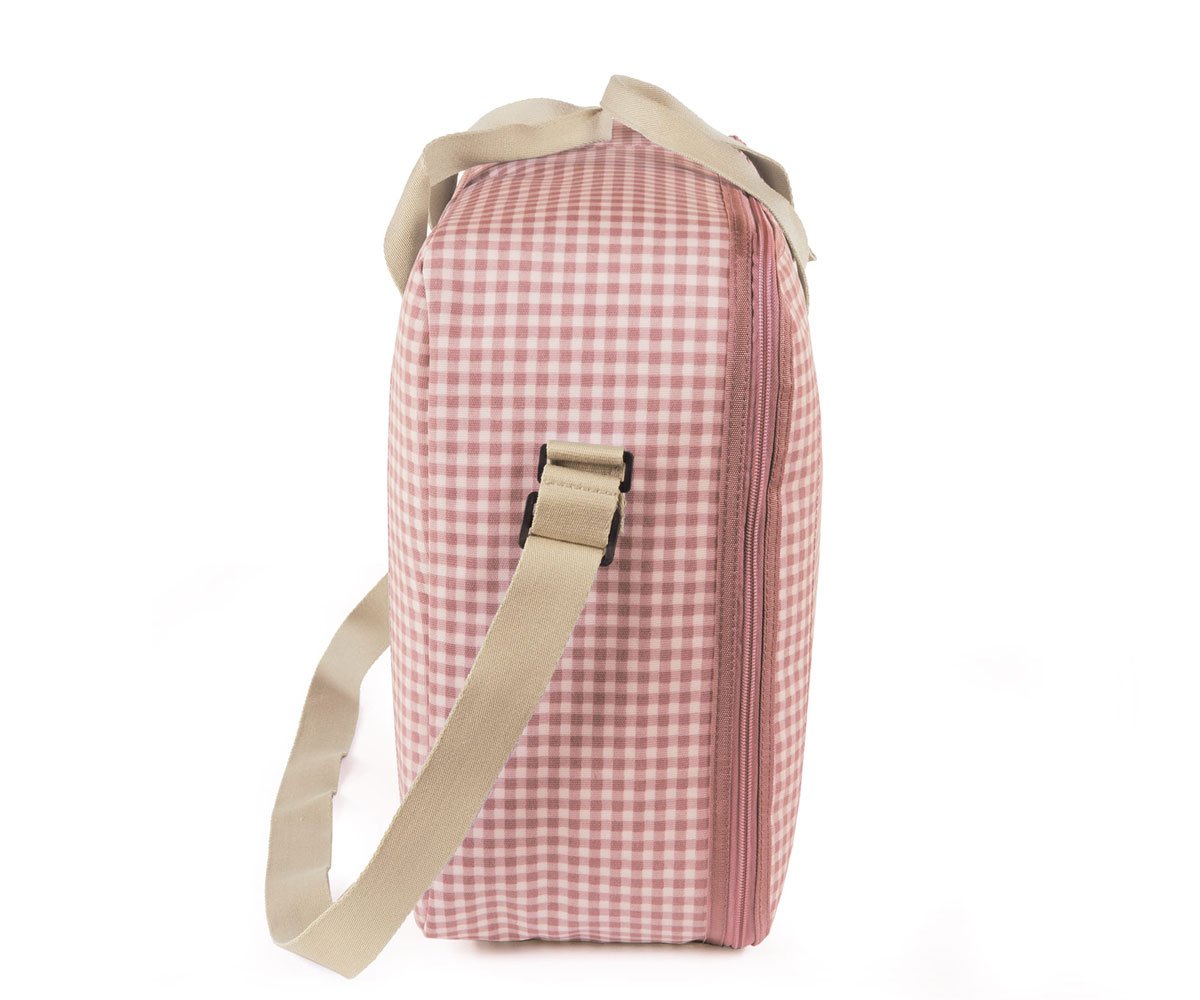 Maleta I Love Vichy Rosa