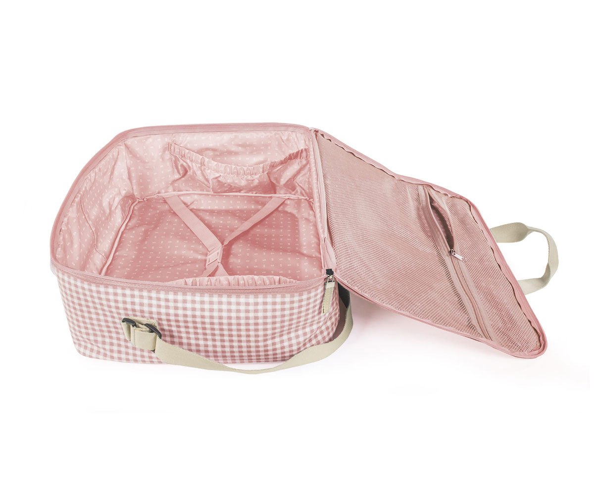 Maleta I Love Vichy Rosa