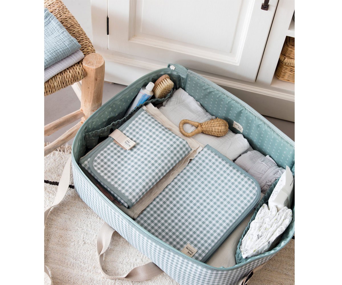 Maleta I Love Vichy Rosa