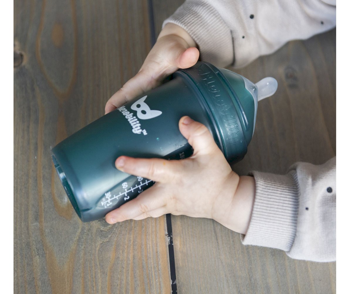 Biberon Anticolica Herobility 240ml Verde Scuro