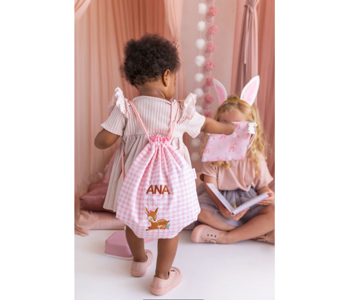 Mochila Saco Sweet Deer Personalizable