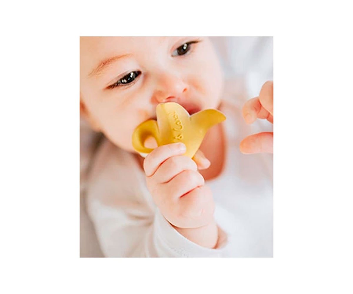 Banane Anneau de Dentition en Latex Oli&Carol Anita Bananita