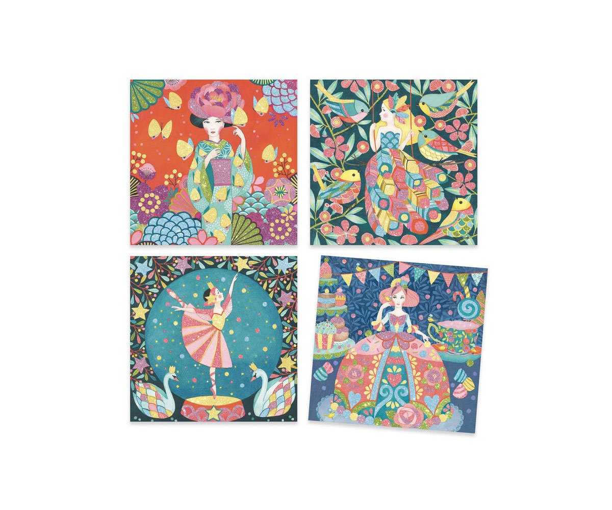 Cuadros Purpurina Día de Ensueño