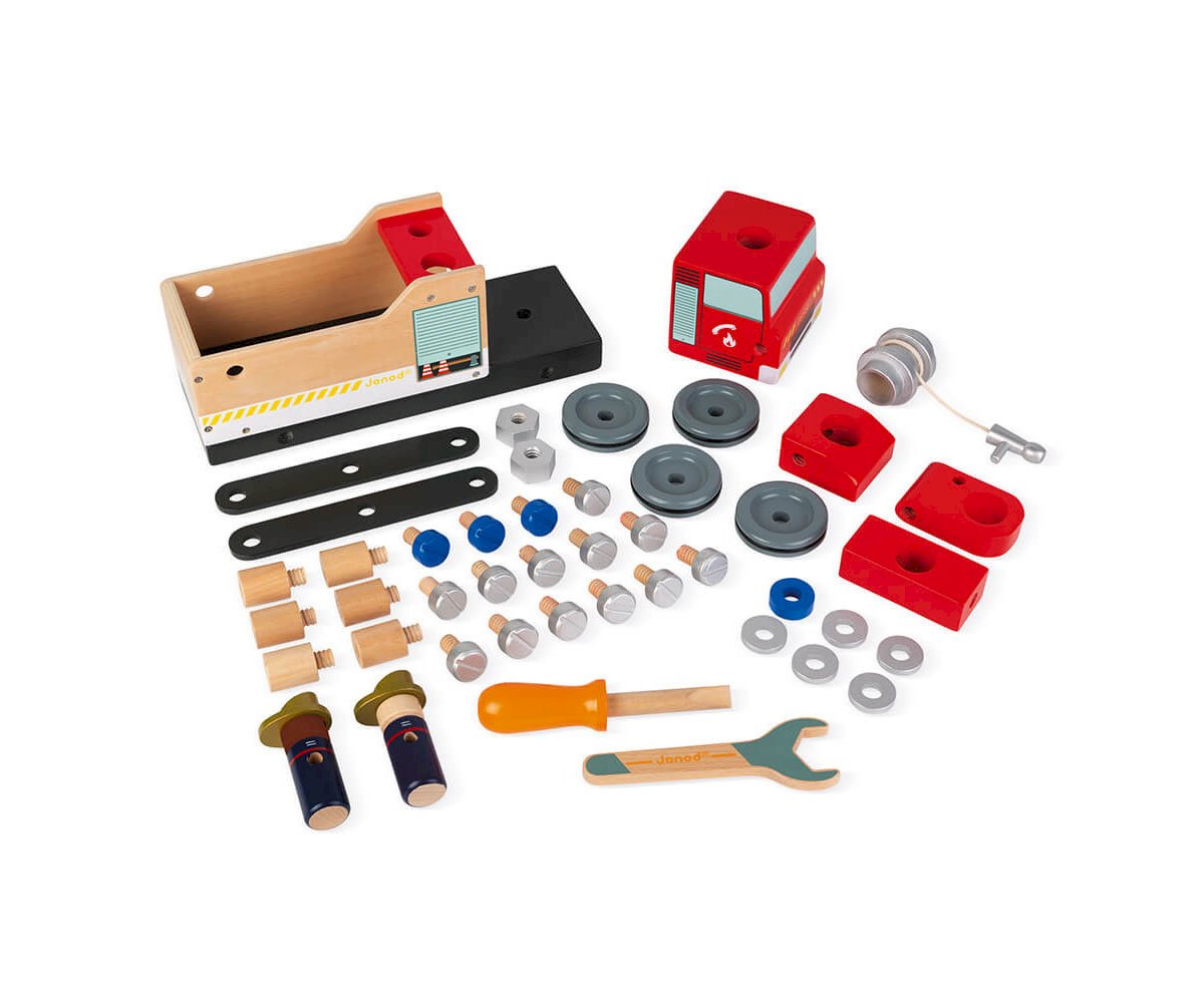 Camion de Pompiers Brico Kids