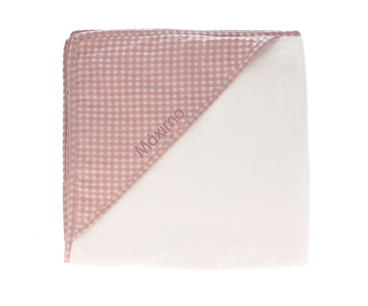 Capa de Baño Vichy Rosa Personalizable