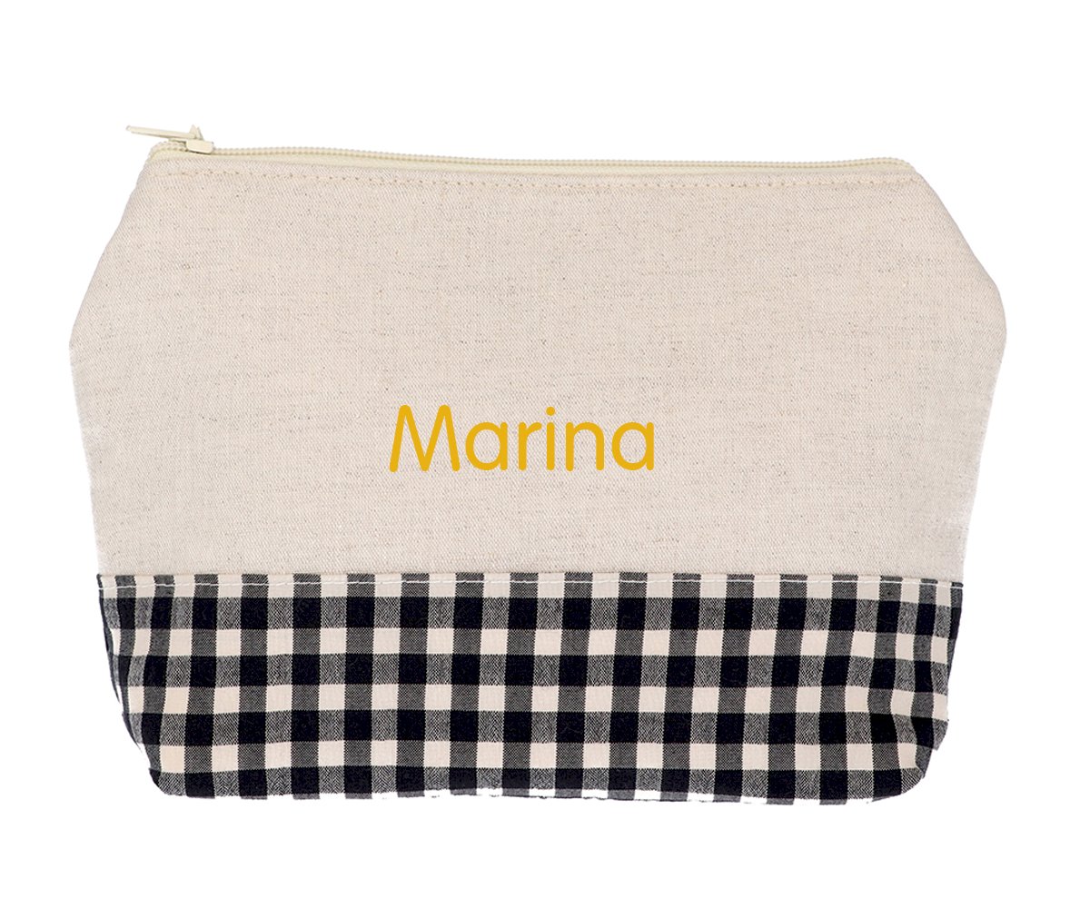 Neceser Vichy Nero Personalizzabile