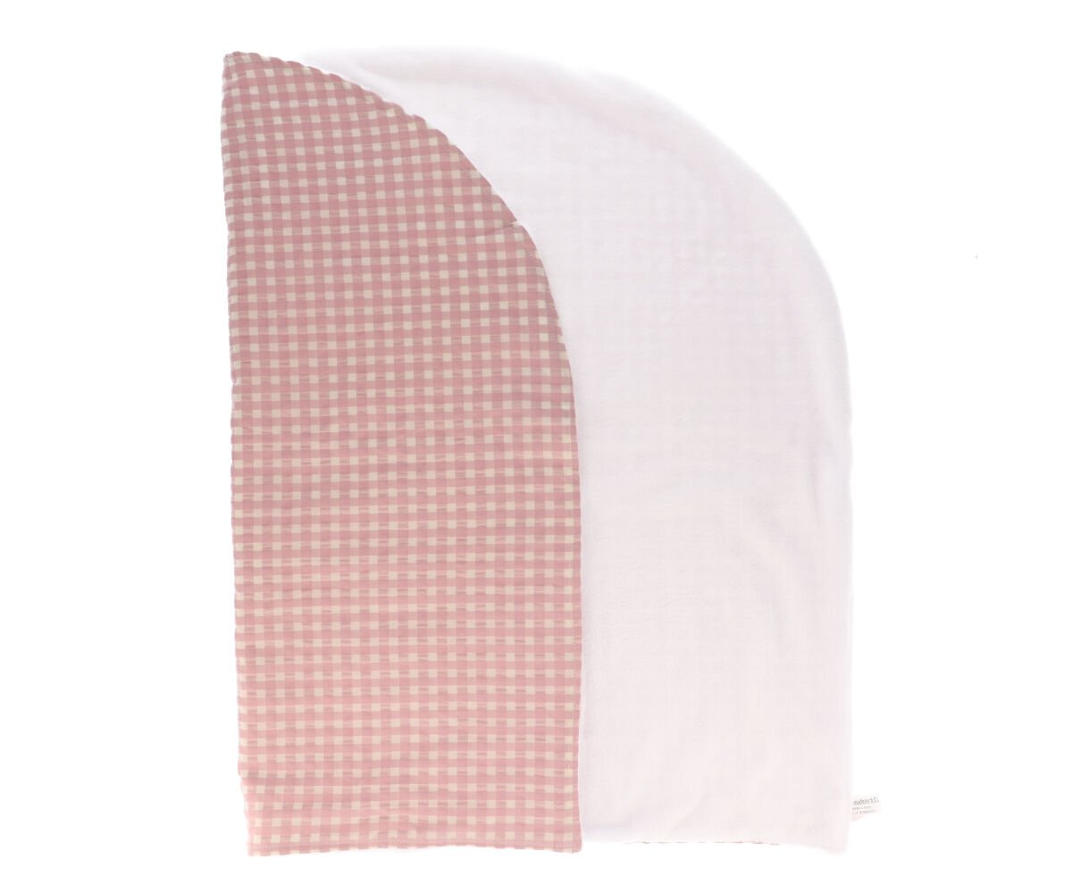 Personalised Pink Vichy Blanket