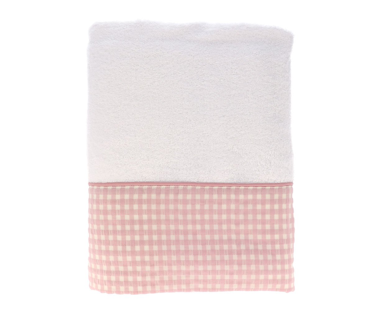 Toalla de Baño Vichy Rosa Personalizable