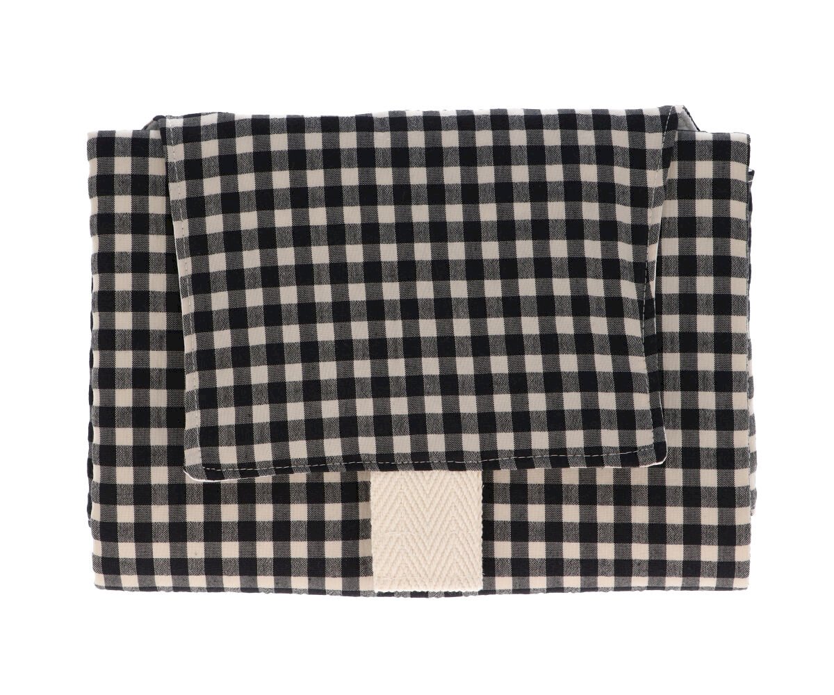 Cambiador Plegable Vichy Negro