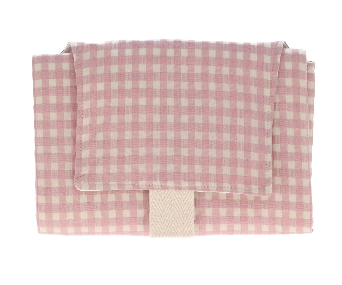 Cambiador Plegable Vichy Rosa