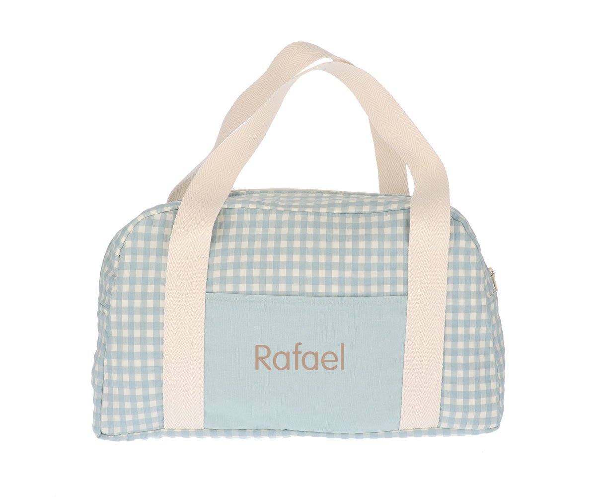 Bolsa Deporte Vichy Verde Personalizable