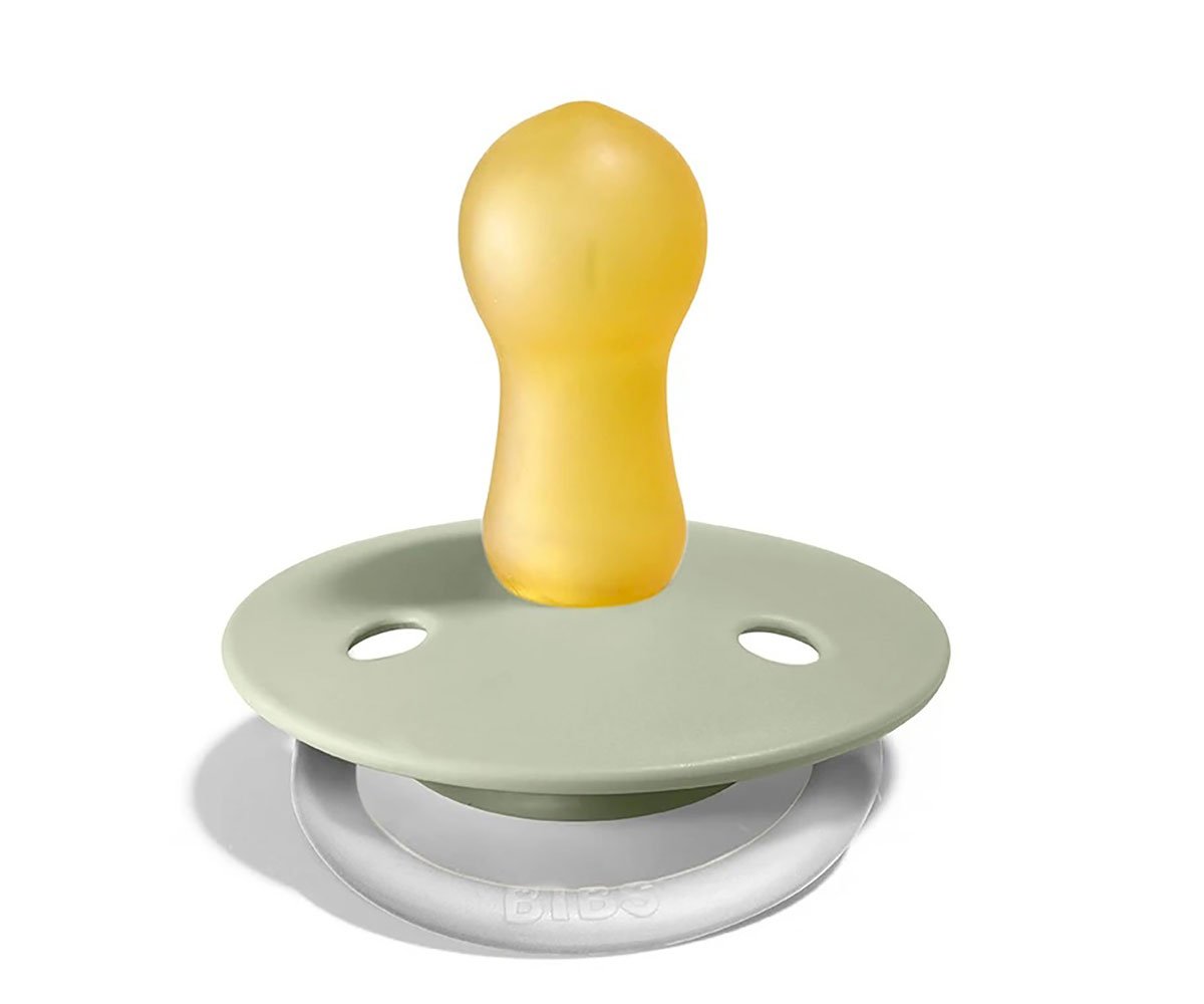 2 Sucettes Nocturnes BIBS De Lux Sage/Cloud