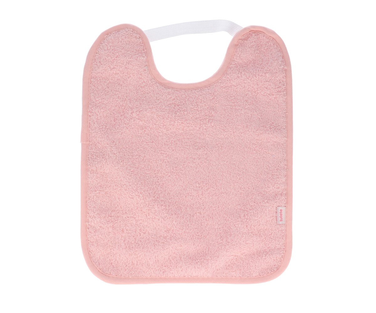 Bavoir Plastifié Blush avec Élastique