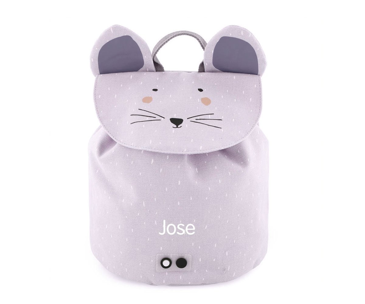 Mini Mochila Mrs. Mouse Personalizable