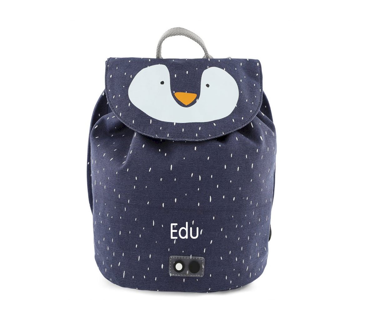 Mini Mochila Mr Penguin Personalizável