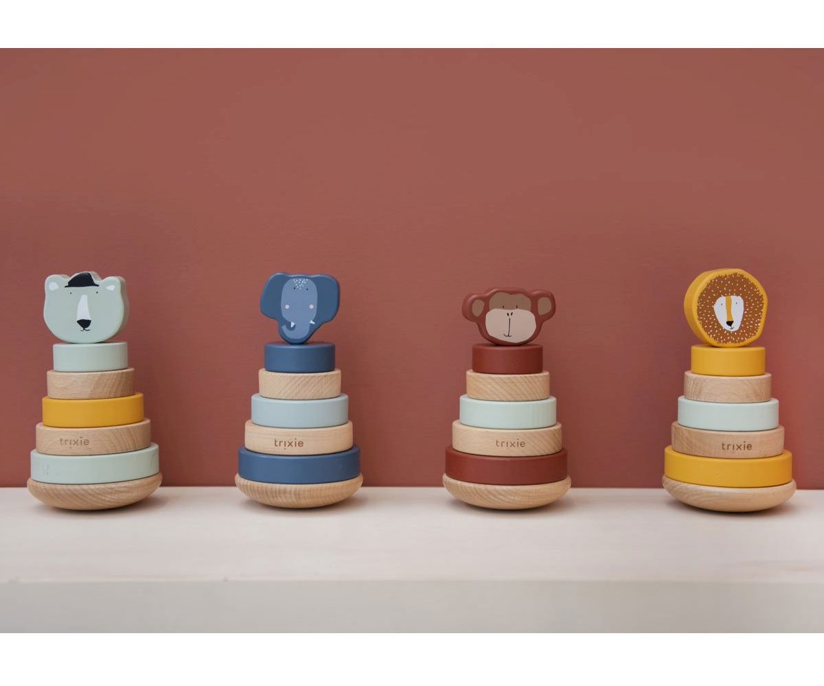 Torre Impilabile Mr.Lion Trixie Wood Personalizzabile