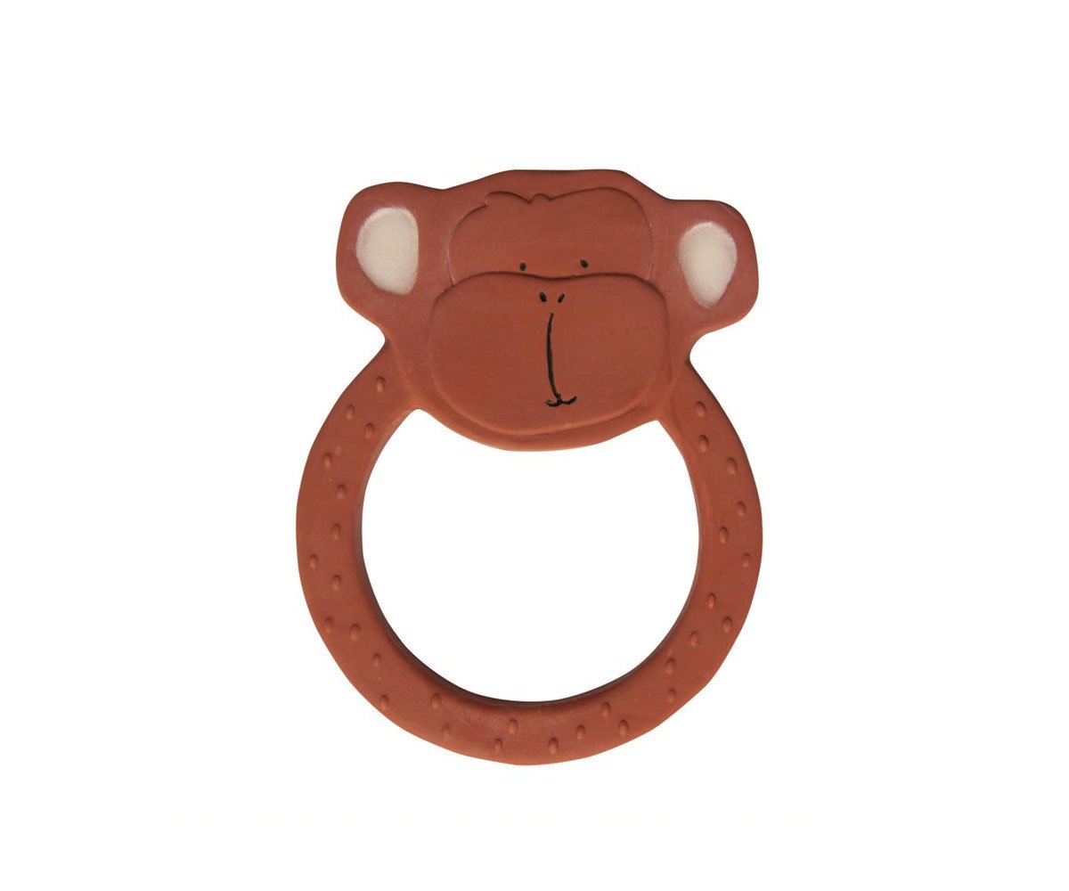 Anneau de dentition en caoutchouc Mr Monkey