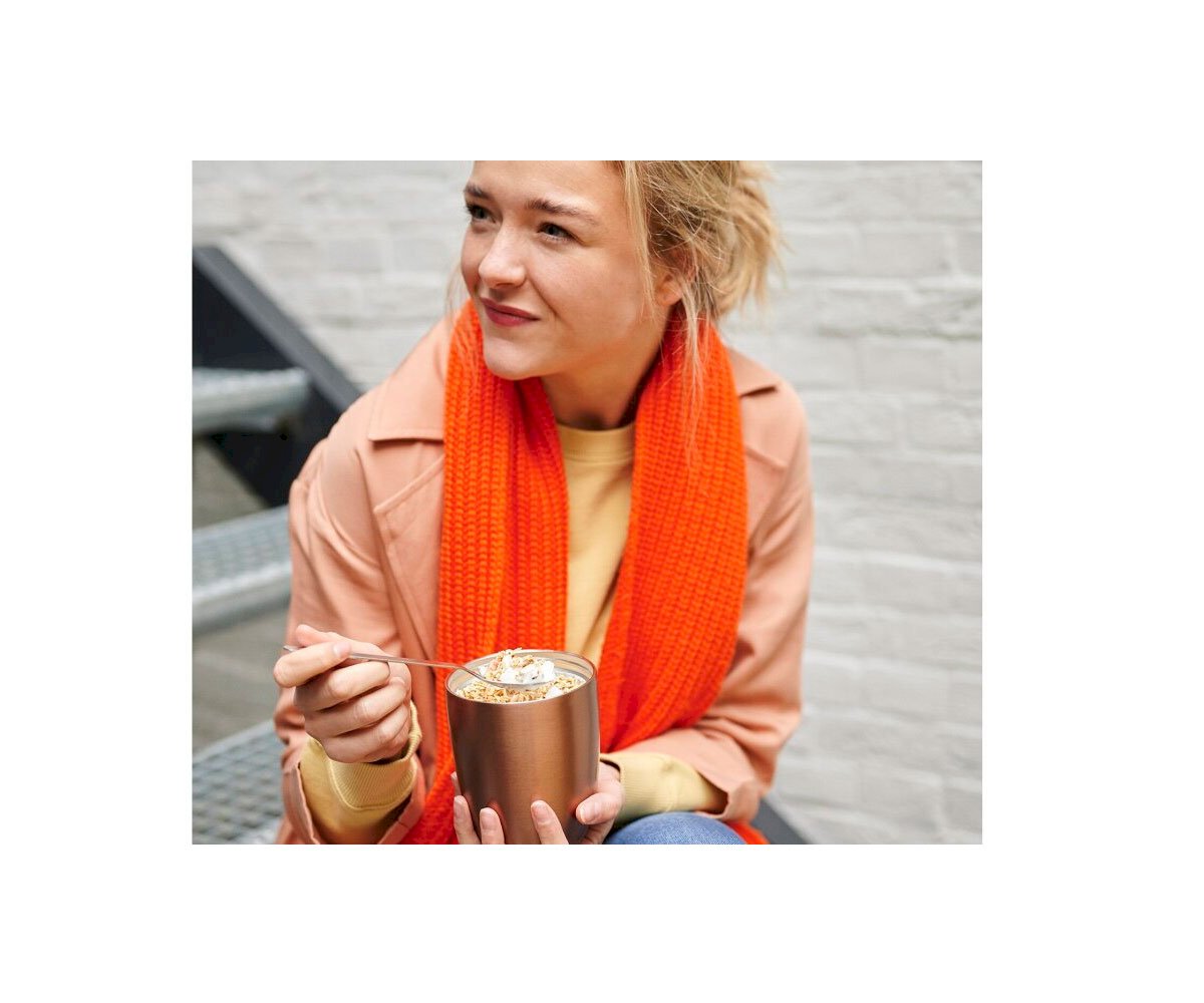 Porta  Alimentos Térmico  Ellipse Nordic Rose Gold