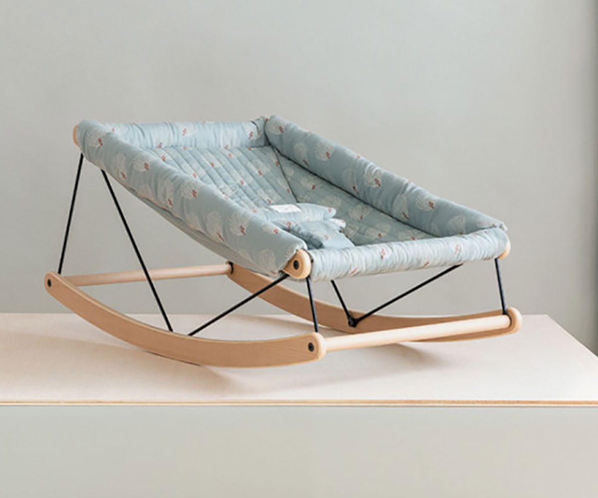 Transat pour Bébé Growing Green avec Housse White Gatsby