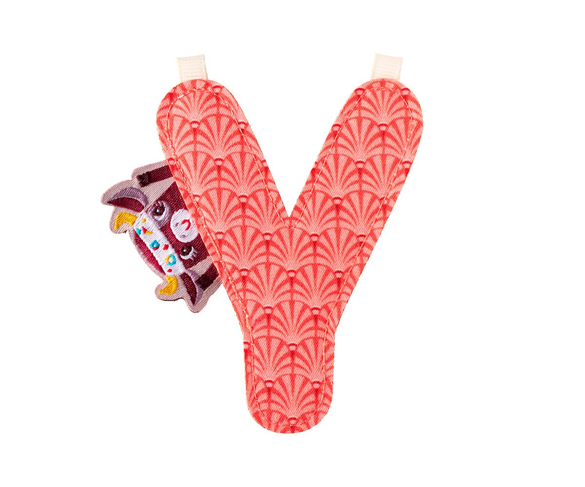 Lettre Tissu Lilliputiens Y